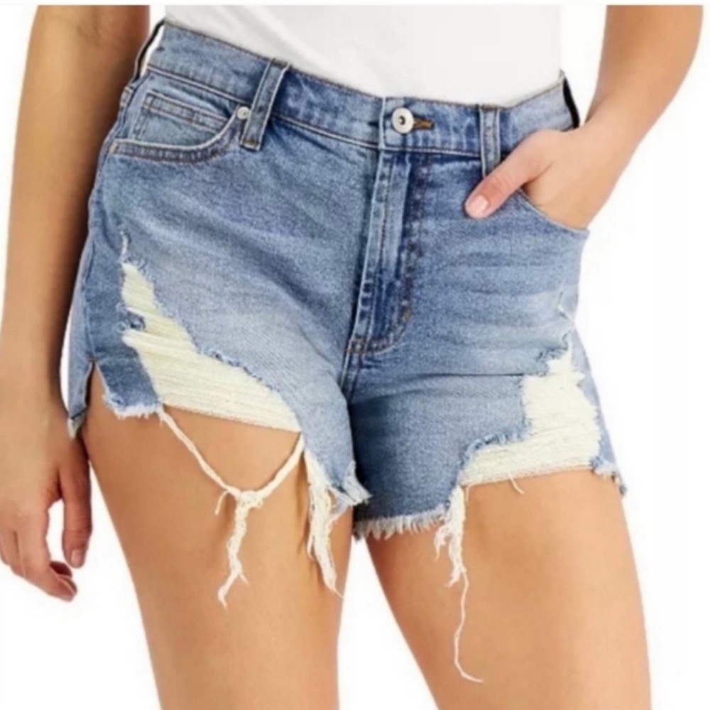 Kendall & Kylie | Distressed Jean Shorts | Size 5/27